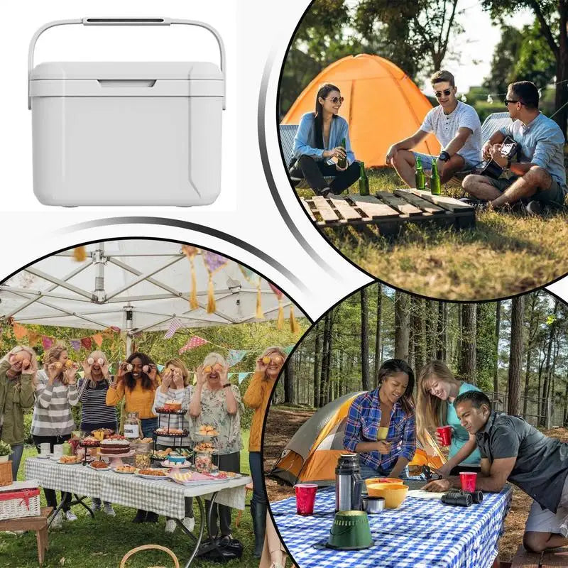 Travel Cooler 5.5L Beach Cooler Insulated Chiller For Outdoor Concerts Backyard BBQ Road Trips Hunting Boating Beach Hiking RV