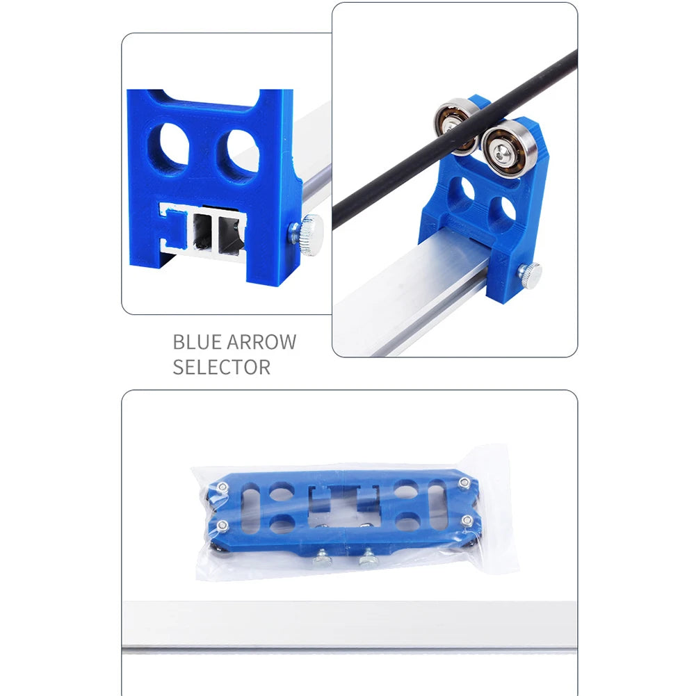 Aluminium Alloy Arrows Straightness Detection Tool Professional Arrows Spinner Detector Accurate Measurement Archery Accessories