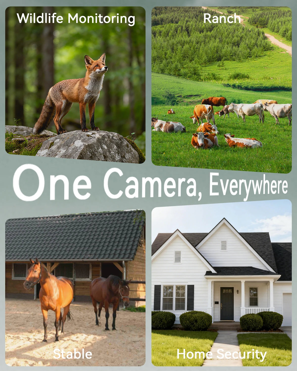 4G LTE Cellular Trail Camera ,2K with Night Vision, Solar Powered with Battery Hunting Camera for Wildlife Monitoring