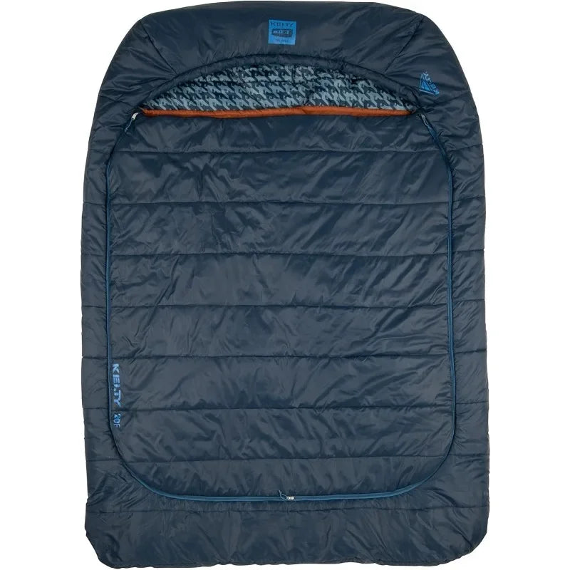 TruComfort Doublewide 20 Degree Two Person Synthetic Sleeping Bag for Couples And Family Camping - Warm Outdoor Gear