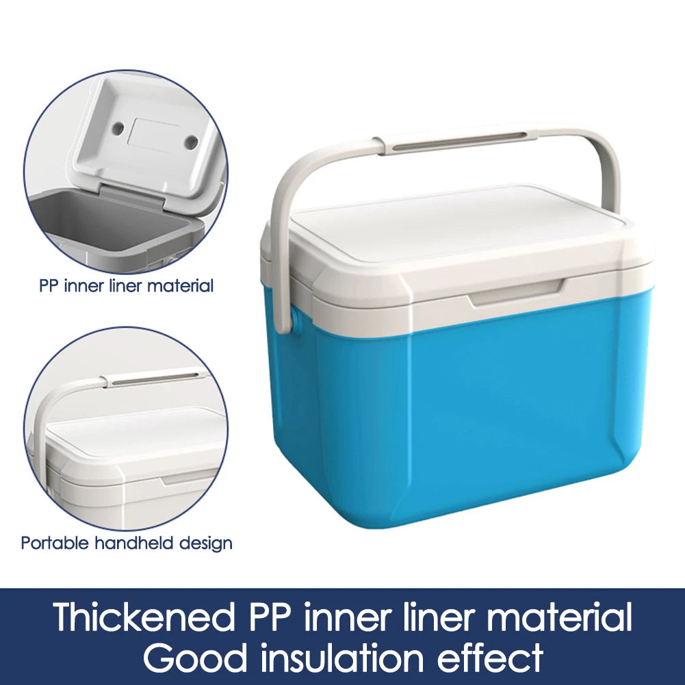 5L Ice Bottle Cooler Bucket Outdoor Incubator Large Capacity Food Storage Box Mini Fridge for Fishing Camping BBQ Equipment