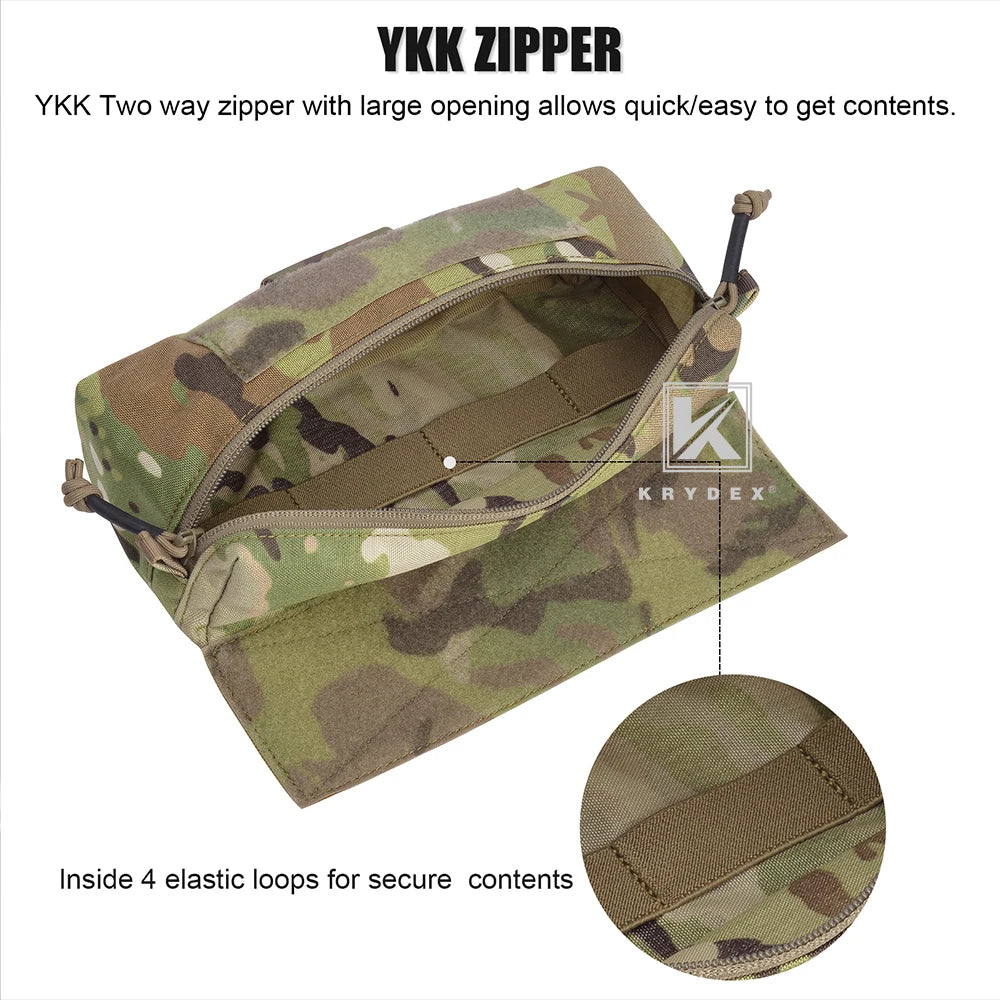 Tactical Vest Chest Mini Dangler Drop Pouch For JPC CPC LBT D3CR MK3 MK4 Plate Carrier Storage Mini Abdominal Fanny Pack
