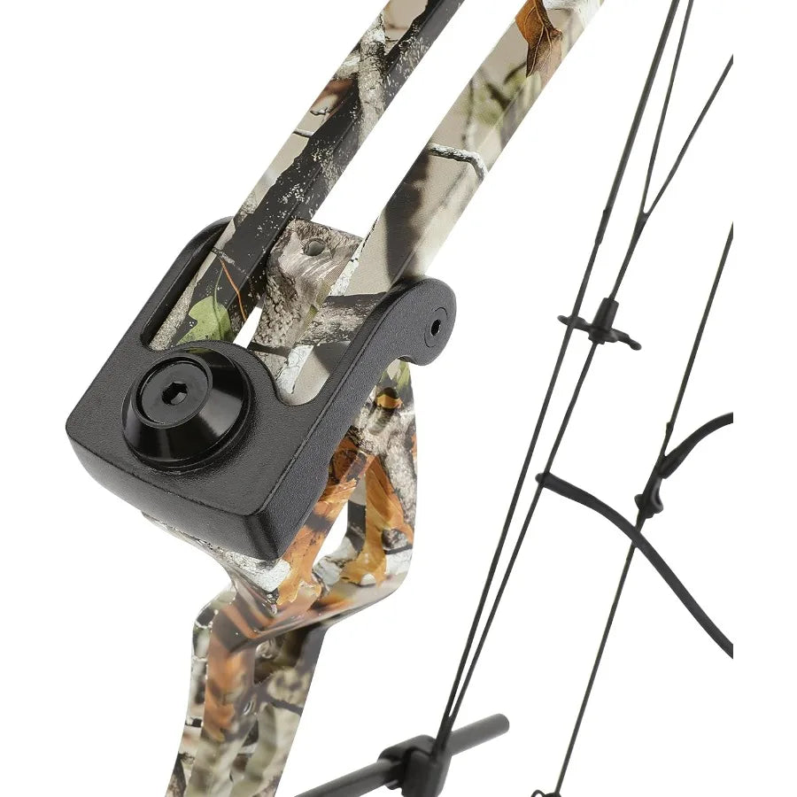 Archery Compound Bows Kit Draw Weight 3055 lbs Hunting Bow IBO 310fps Adults Archery with Hunting Accessories Right Han