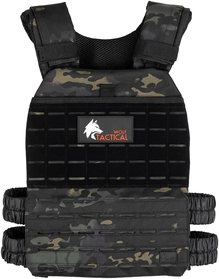Adjustable Weighted Vest - WODs, Strength and Endurance Training, Fitness Workouts, Running