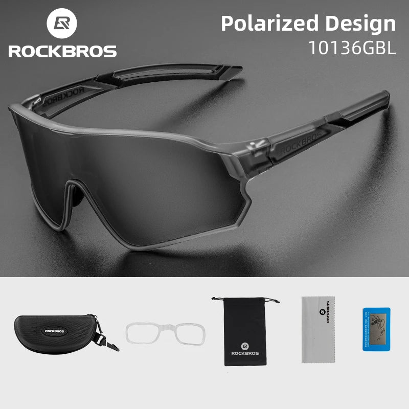 Polarized Glasses UV400 Sunglasses Sport Protection Glasses Bicycle Eyewear Outdoor Hiking Camping Golf Cycling Goggles