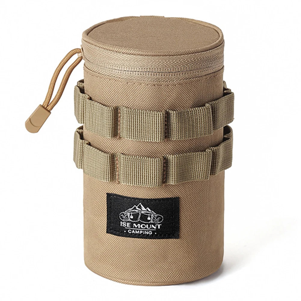 Sundries Storage Bag Lightweight Camping Accessory Bag with Hanging Holes Lights Storage Bag with Handle for Outdoor Travel