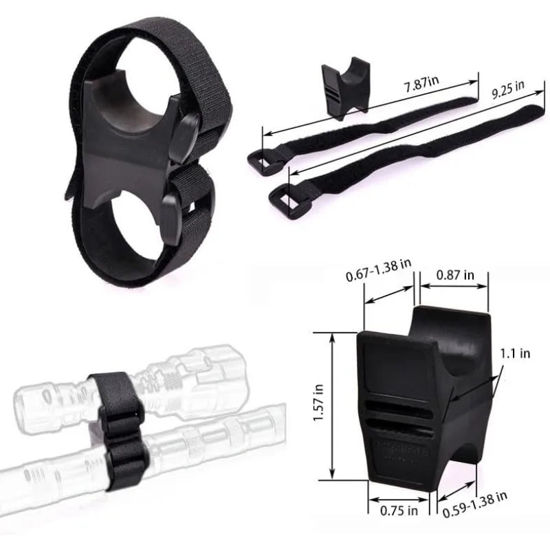 Flashlight Scope Mount Quick Release Mount for Hunting LED Light Flashlight Scope Torch Laser Scope Sight Telescope Diameter