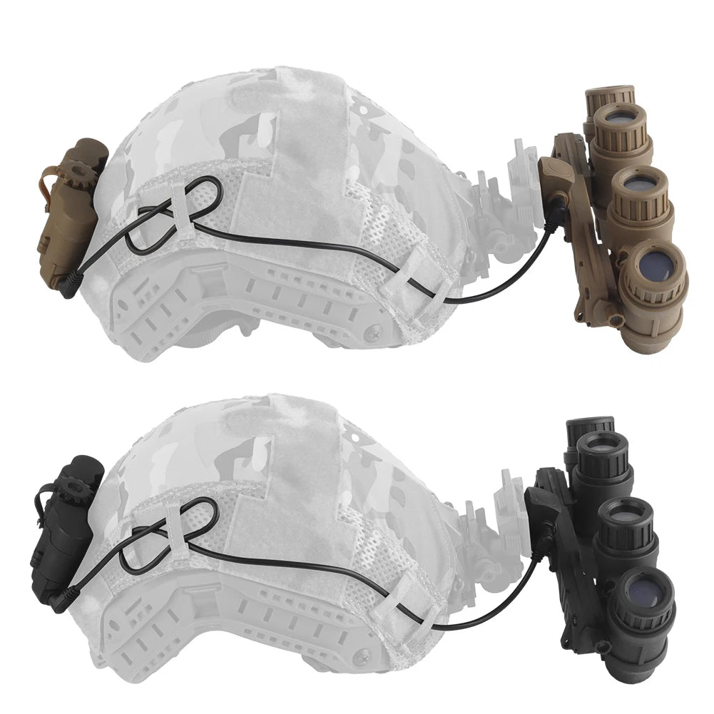 GPNVG 18 Night Vision Goggle No Function Tactical Helmet Binocular Model Airsoft Hunting Tactical Binoculars for Fans Collection
