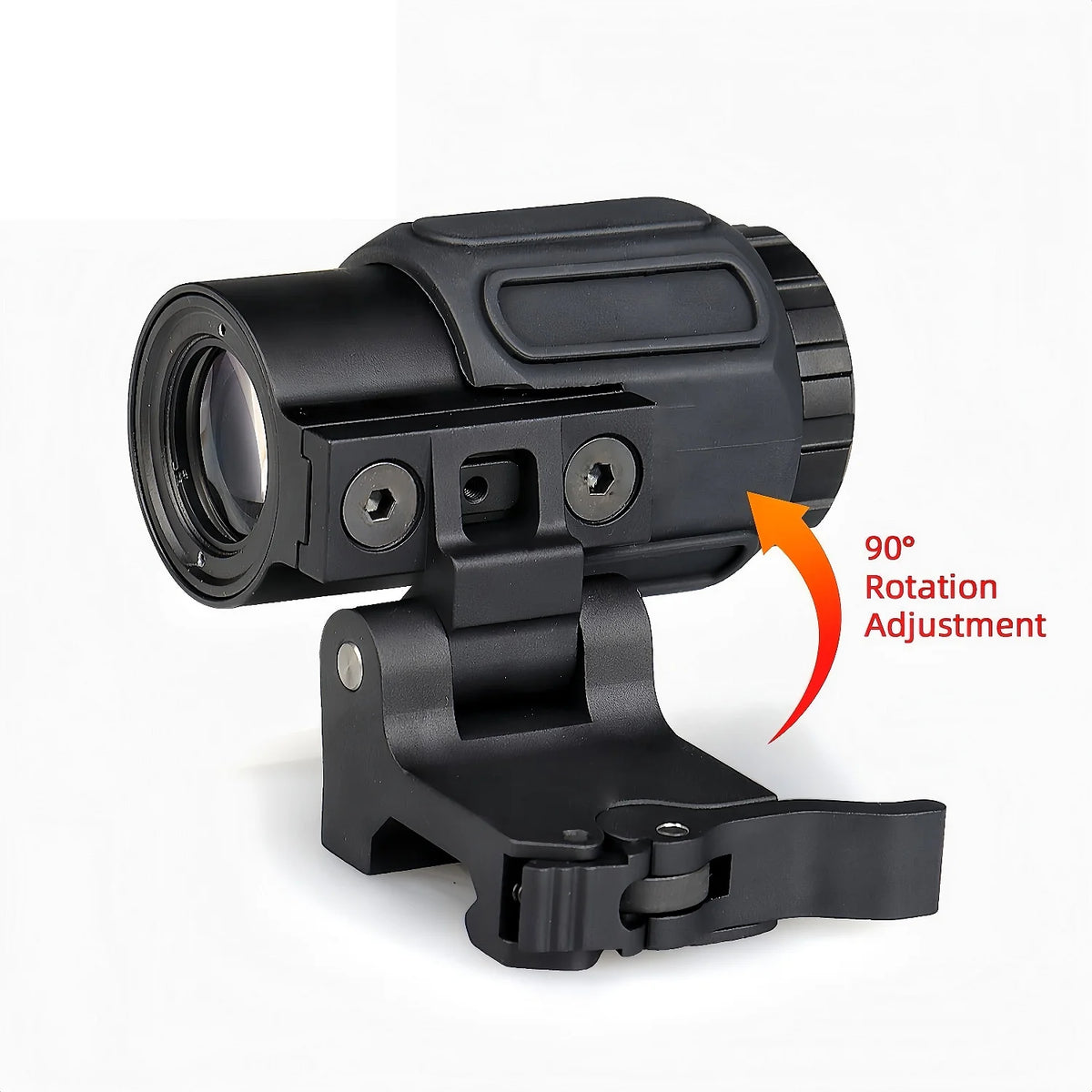 Tactical G33 G43 G45 Sight Fixed 3X 5X Magnifier Scope with Quick Disassembly and Flipping for Airsoft Hunting Collimator