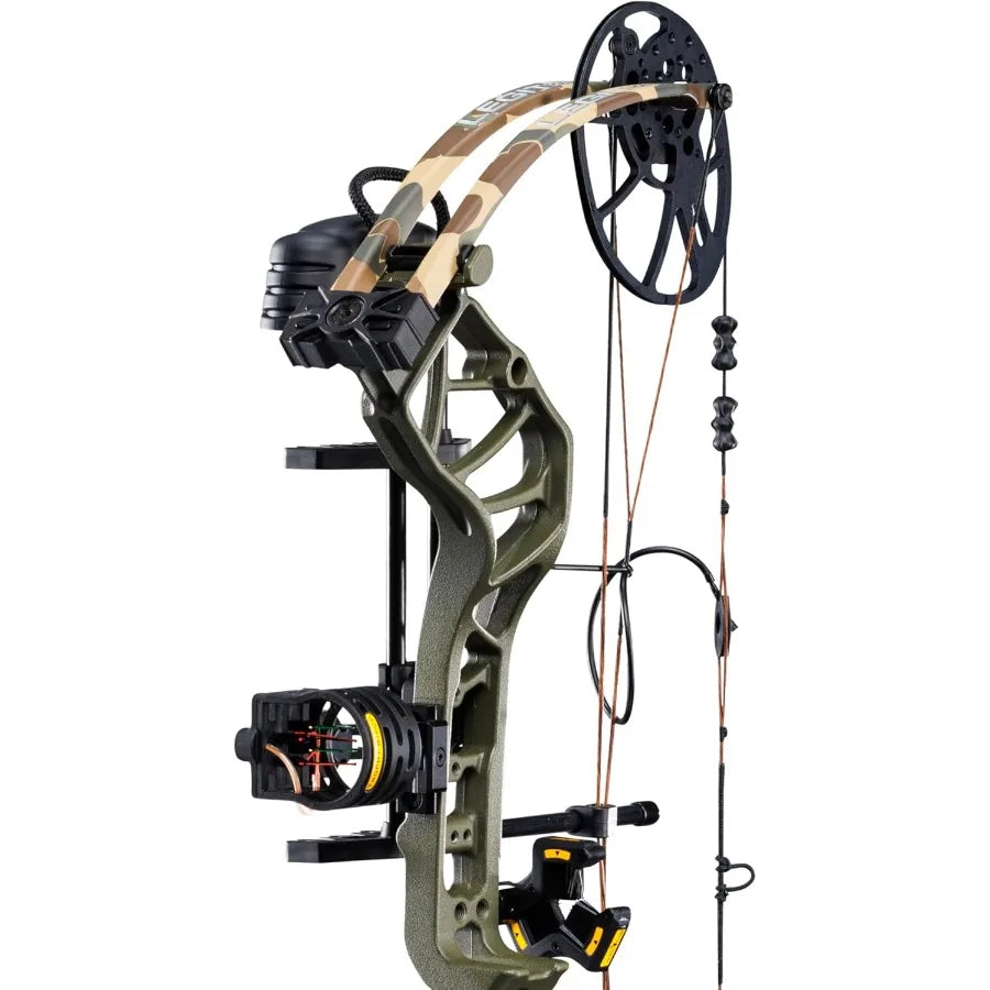 Archery Legit MAXX Ready to Hunt Compound Bow Package with IMS Rest and Picatinny Sight Mounts 1070 lb Draw Weight 1413 Le