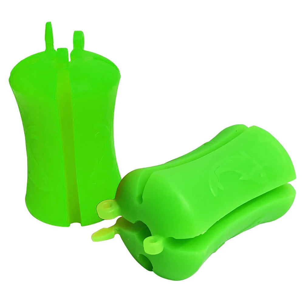 1-10PCS Silicone Fishing Rod Holder With Elastic Rod Holder Fishing Rod Tie Holder Protector Pole Fastener Fishing Accessories