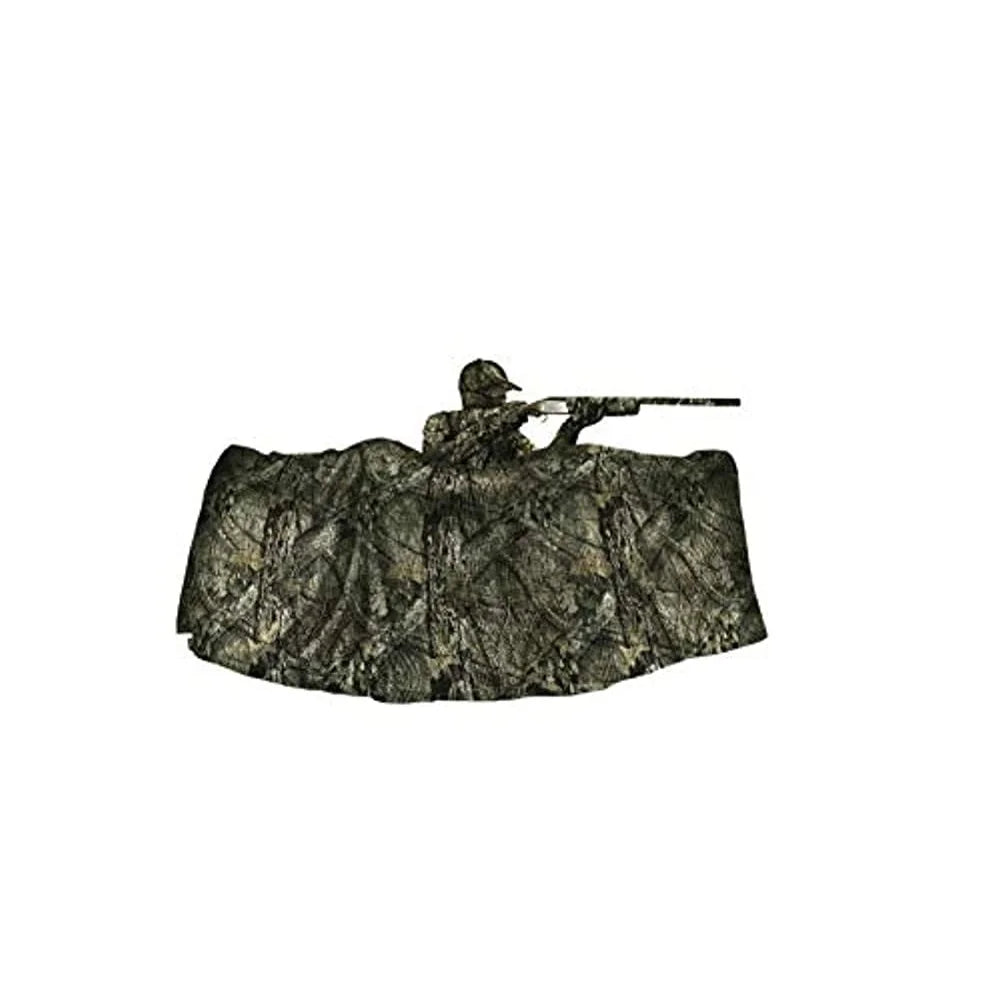 Camo Burlap Ground Blind Material Weather Resistant 12ft Long 54in Wide Durable Concealment Fabric Easy Setup Hunting