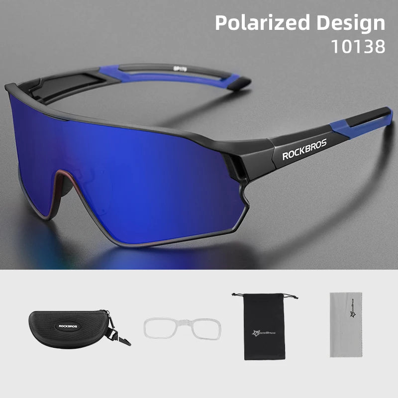 Polarized Glasses UV400 Sunglasses Sport Protection Glasses Bicycle Eyewear Outdoor Hiking Camping Golf Cycling Goggles