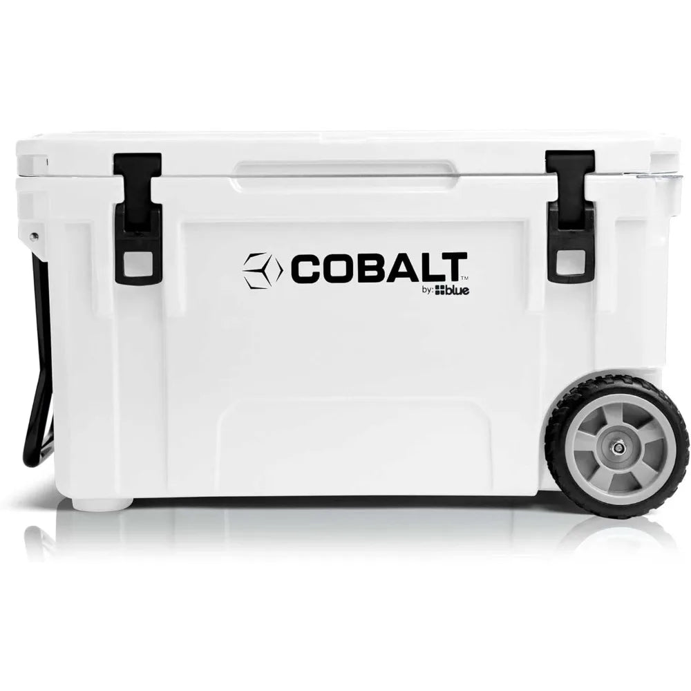 55 Quart Roto Molded Super Ice Cooler | Large Ice Chest Holds Ice Up to 3 Days |