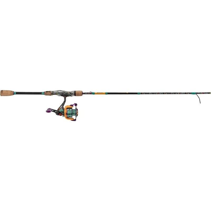 Spinning Fishing Combo | 7' Graphite Rod, Stainless Steel Guides, Cork Handle | 6:2:1 Gear Ratio