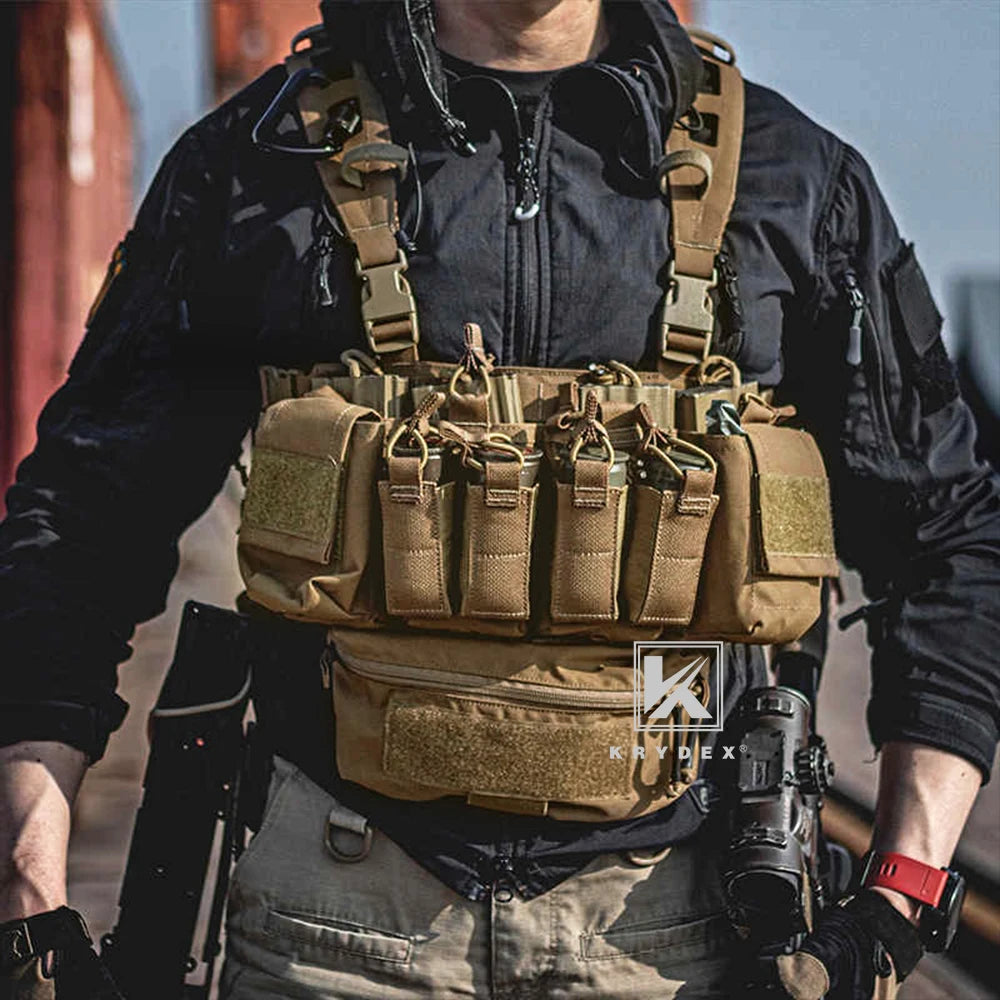 Tactical Vest Chest Mini Dangler Drop Pouch For JPC CPC LBT D3CR MK3 MK4 Plate Carrier Storage Mini Abdominal Fanny Pack