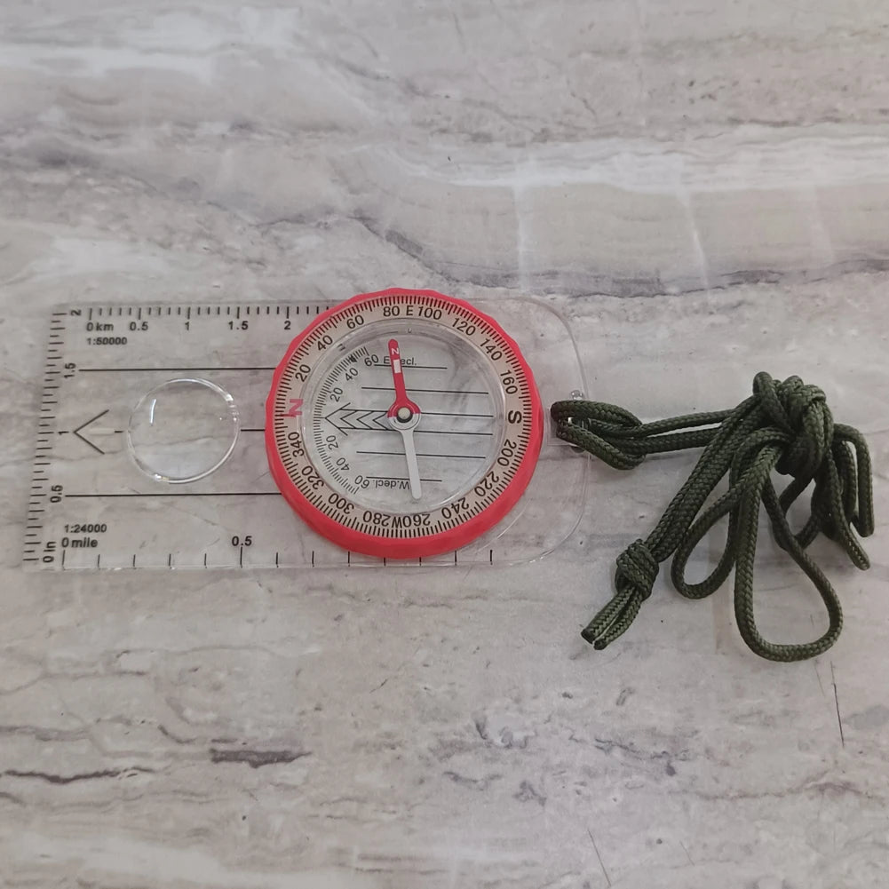 Waterproof Compass Outdoor Luminous GPS Compass Shockproof Adventure Warehouse Compass High Accuracy Multifunctional For Hiking
