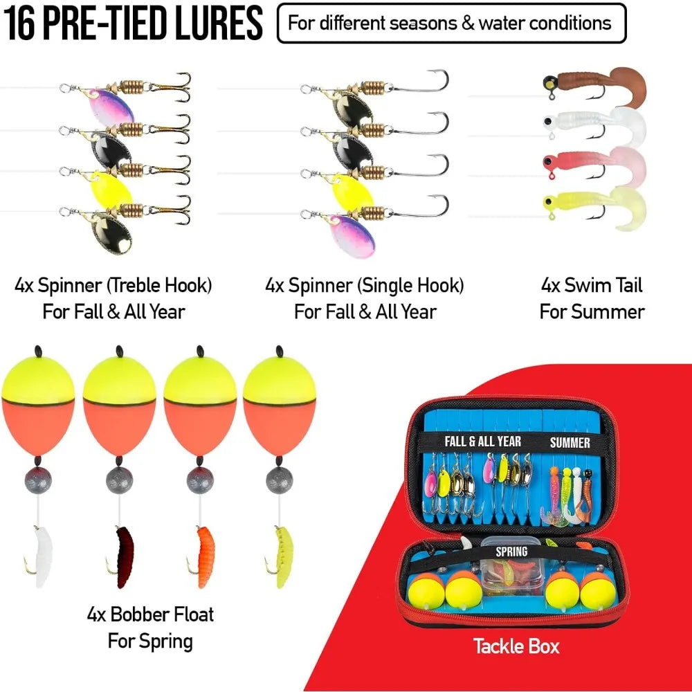 Backpacker All-in-One Fishing Combo