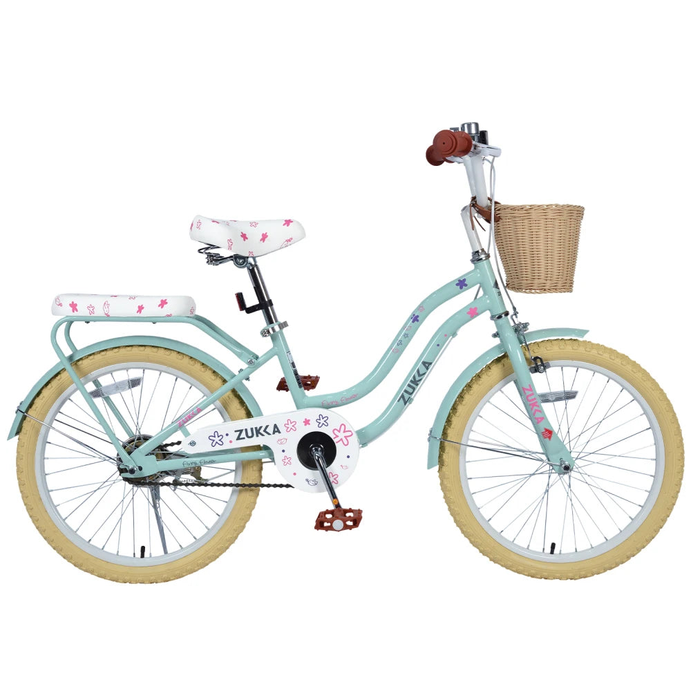 Multiple Colors,Girls Bike with Basket for 7-10 Years Old Kids,20 inch wheel ,No Training Wheels Included