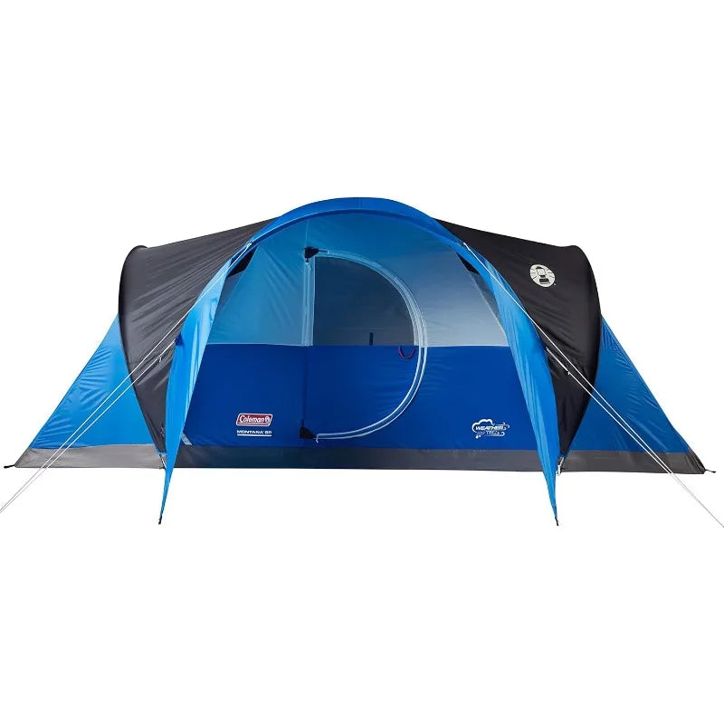 Montana Camping Tent, 8 Person Family Tent with Included Rainfly,Carry Bag,Spacious Interior,Fits Multiple Queen Airbeds