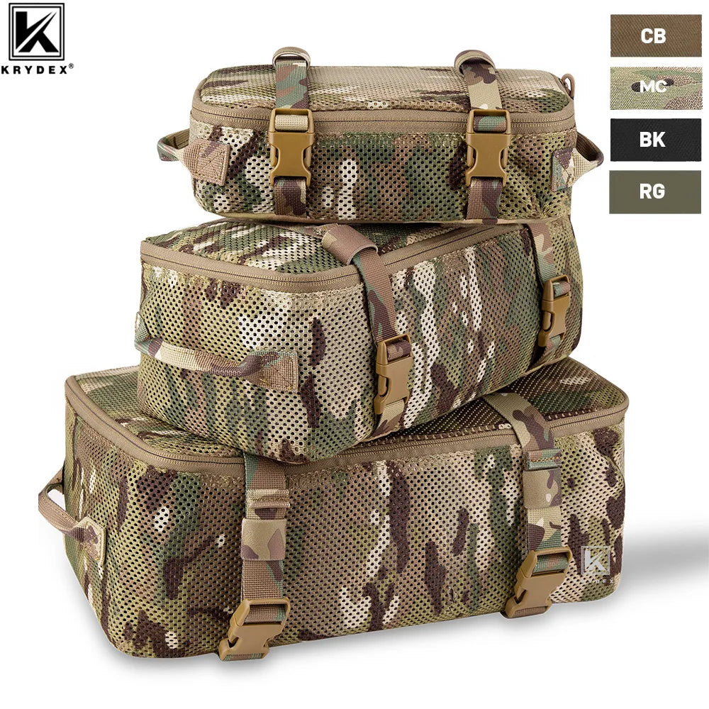 Tactical Modular Pouch Set Outdoor Backpack Organizer Travel Suitcase Packing Cubes Hunting Gear