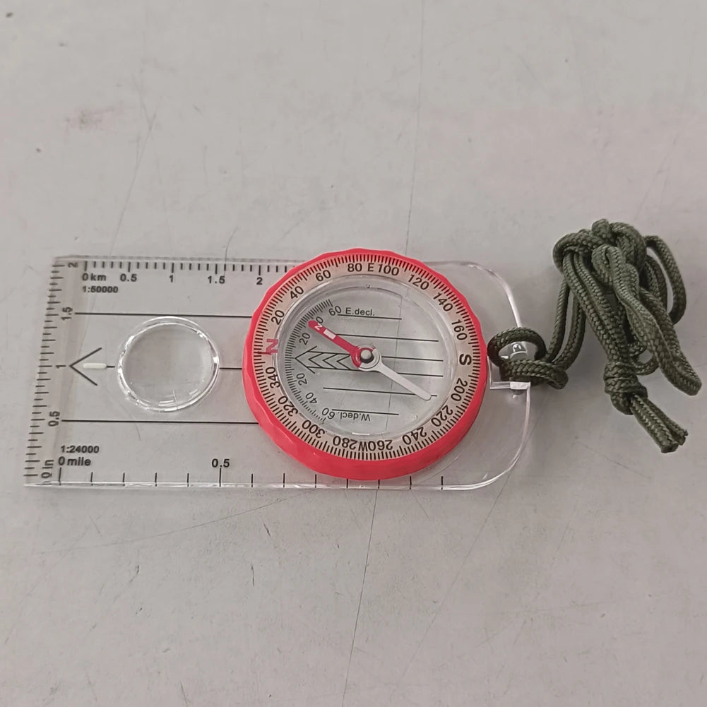 Waterproof Compass Outdoor Luminous GPS Compass Shockproof Adventure Warehouse Compass High Accuracy Multifunctional For Hiking