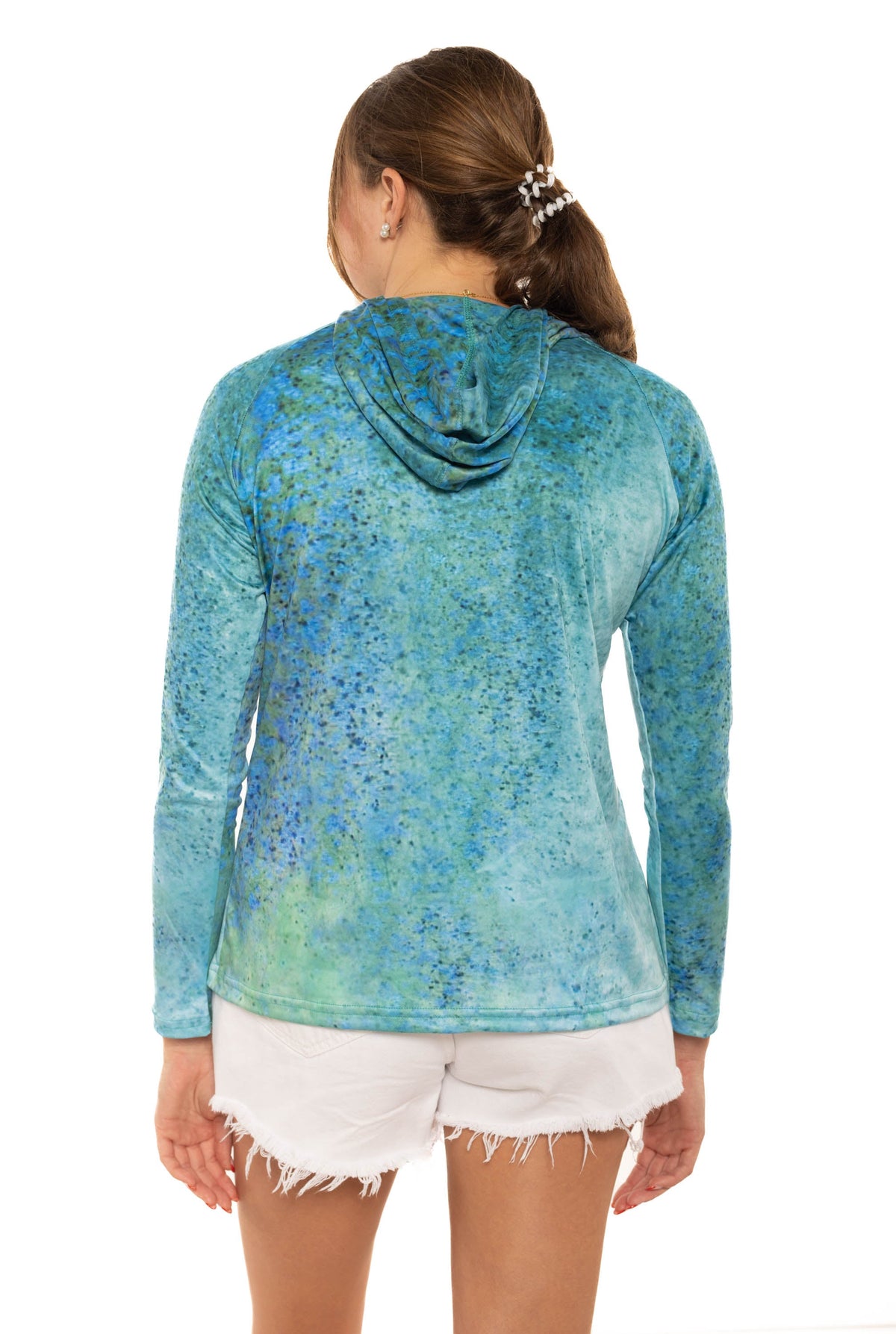 Blue Trevally Sport Tec Hooded Long Sleeve – Women's