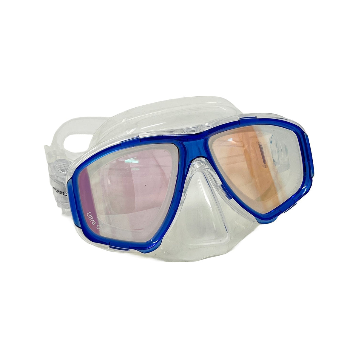 Palantic M36 UV Coated RX Nearsighted Lenses Blue Dive/Snorkeling Mask