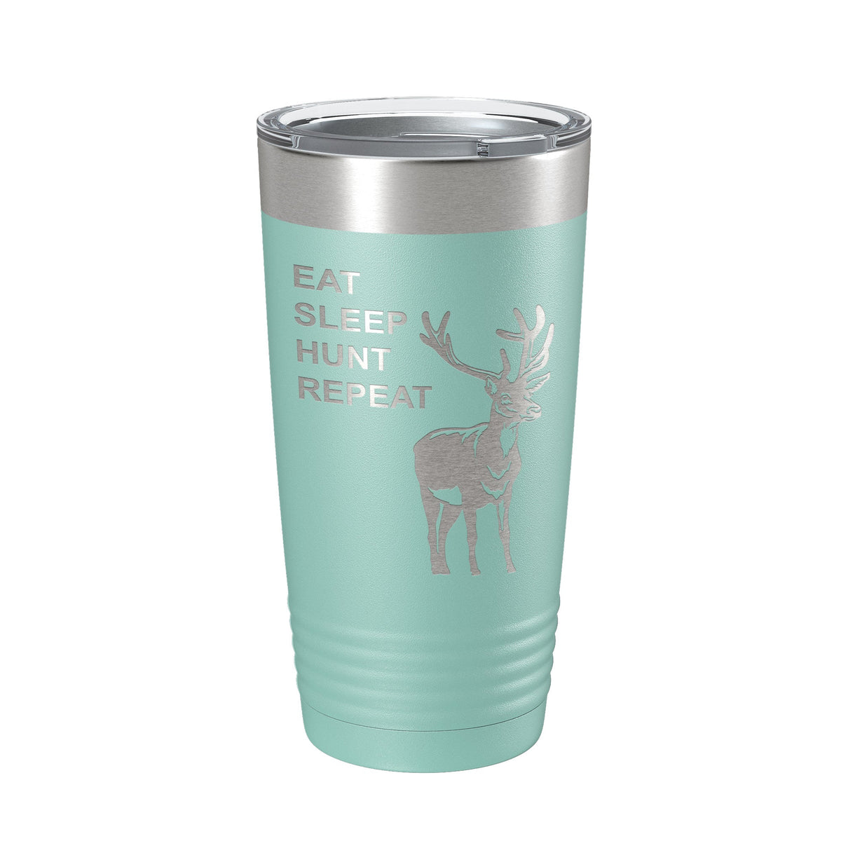 Deer Hunter Tumbler Eat Sleep Hunt Repeat Travel Mug Deer Hunting Insulated Laser Engraved Coffee Cup Gift 20 oz-12
