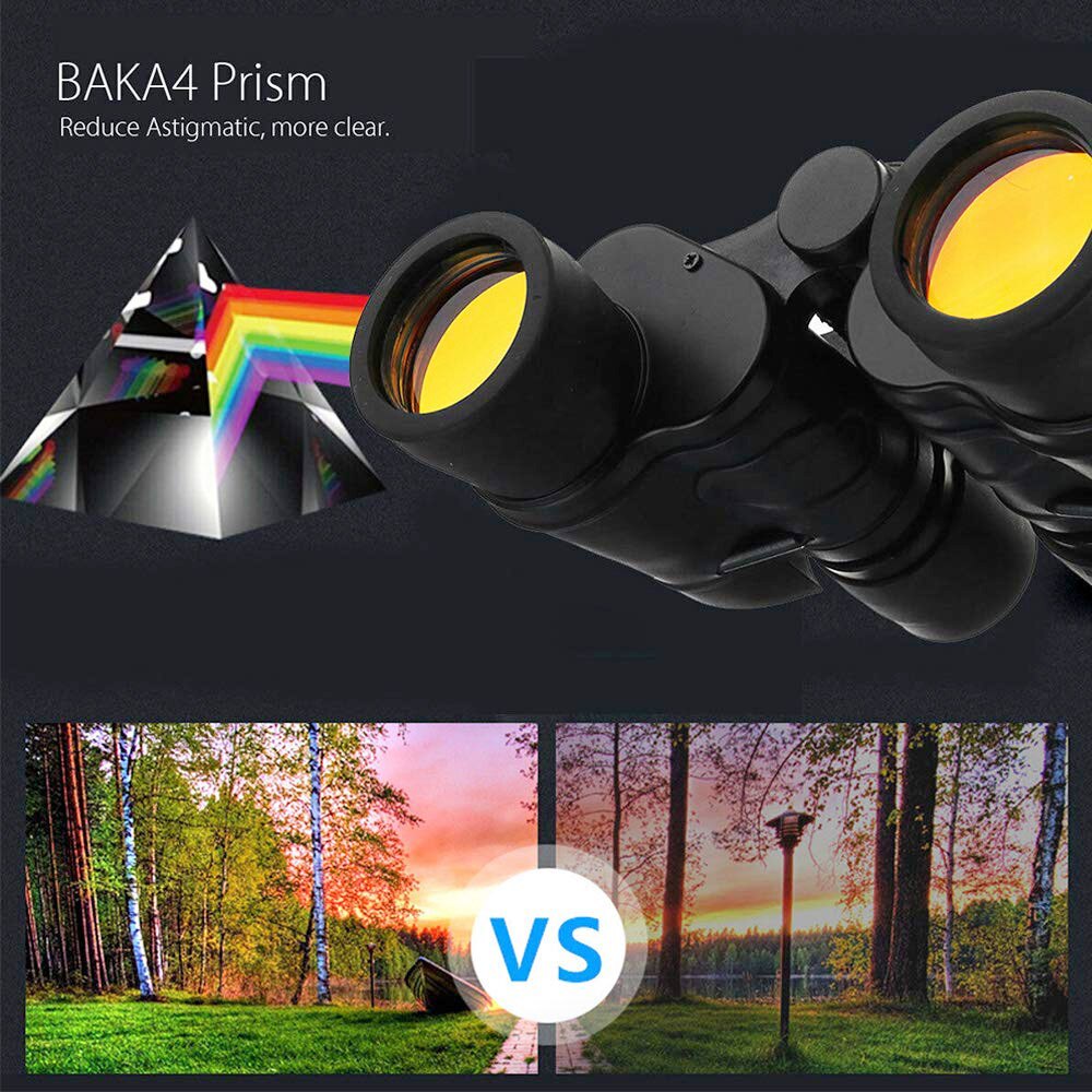APEXEL Professional Telescope 60X60 Binoculars 10000M High Power For Outdoor Hunting Optical Night Vision Binoculars Waterproof