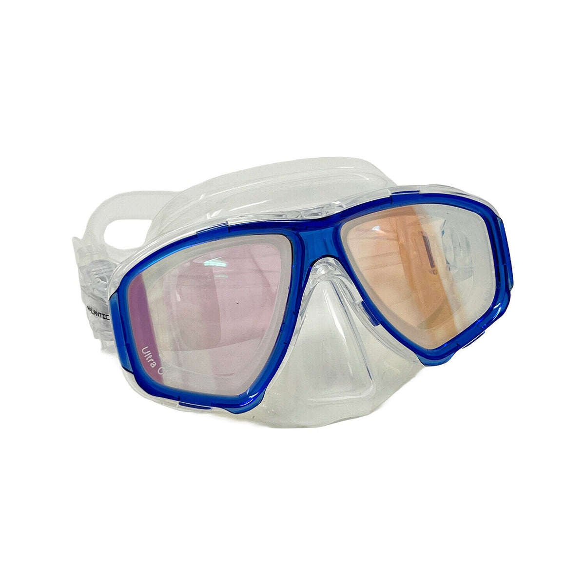Palantic M36 UV Coated RX Nearsighted Lenses Blue Dive/Snorkeling Mask