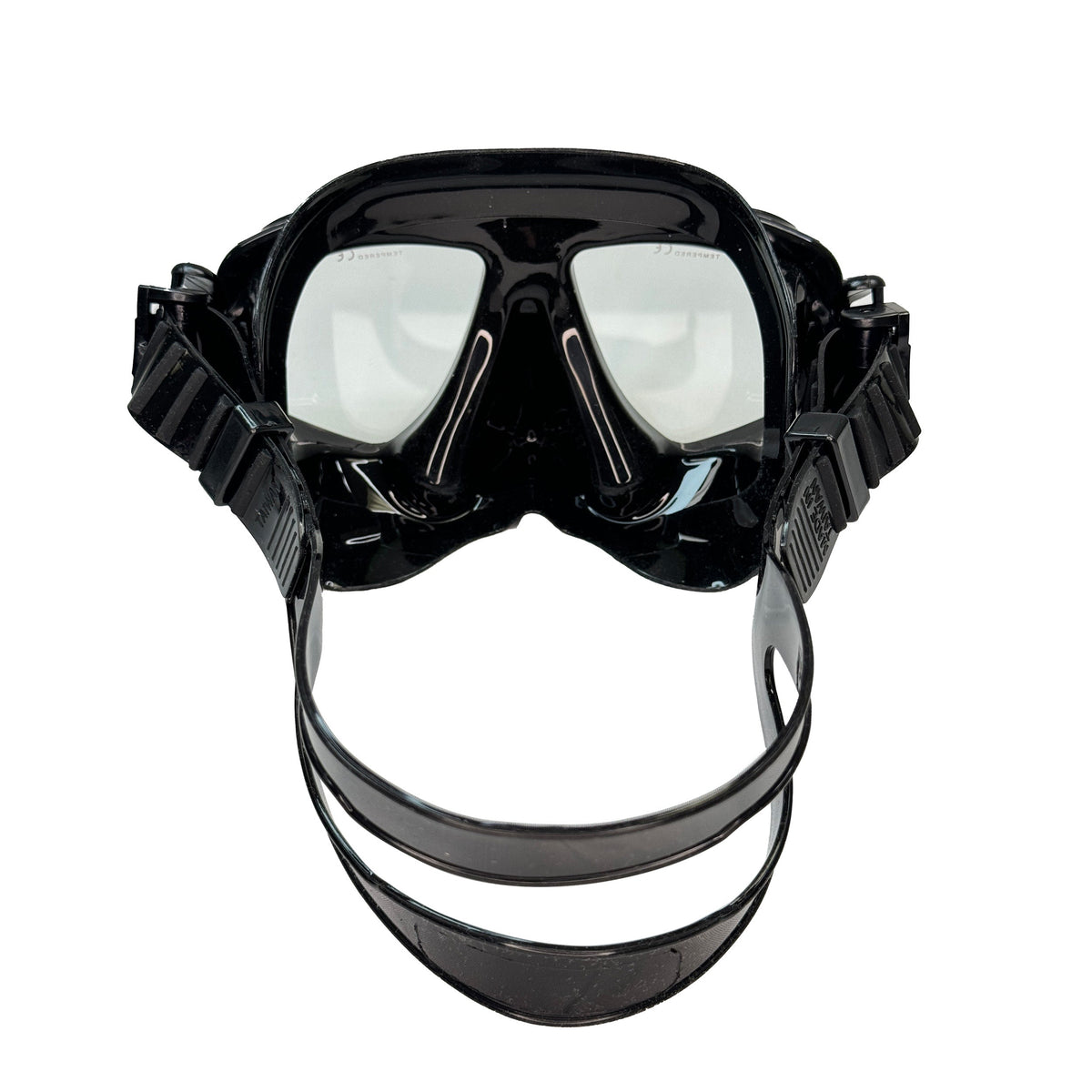 Palantic M36 Solid Red/Black Silicone RX Farsighted Full Lenses Dive/Snorkeling Mask