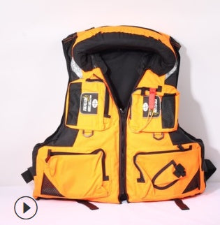 Sea Fishing Life Jacket Rock Fishing Fishing Waistcoat Multi-Function Portable Swimming Large Buoyancy