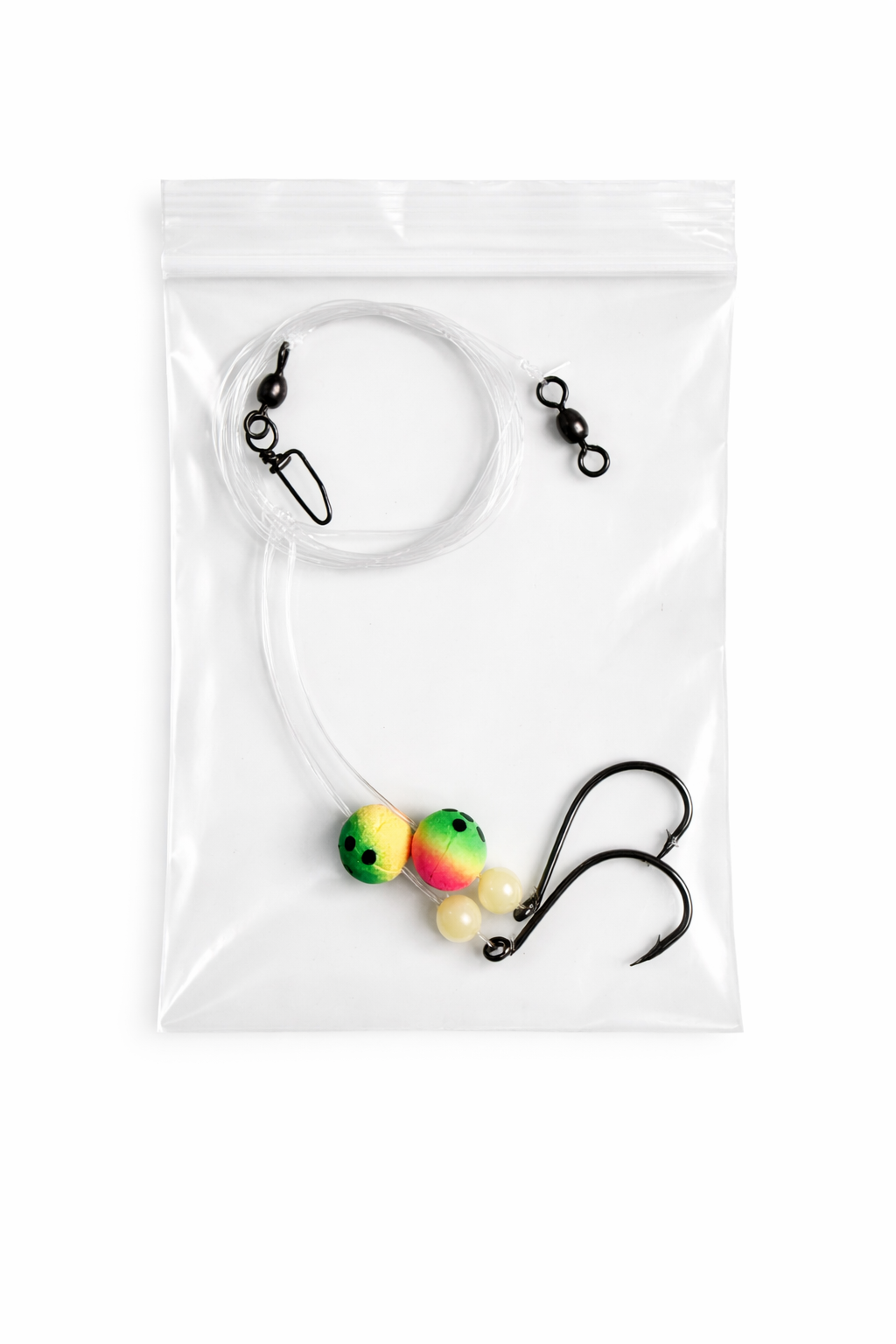 Pompano Rig - 2/0 Circle Hook with different color options.