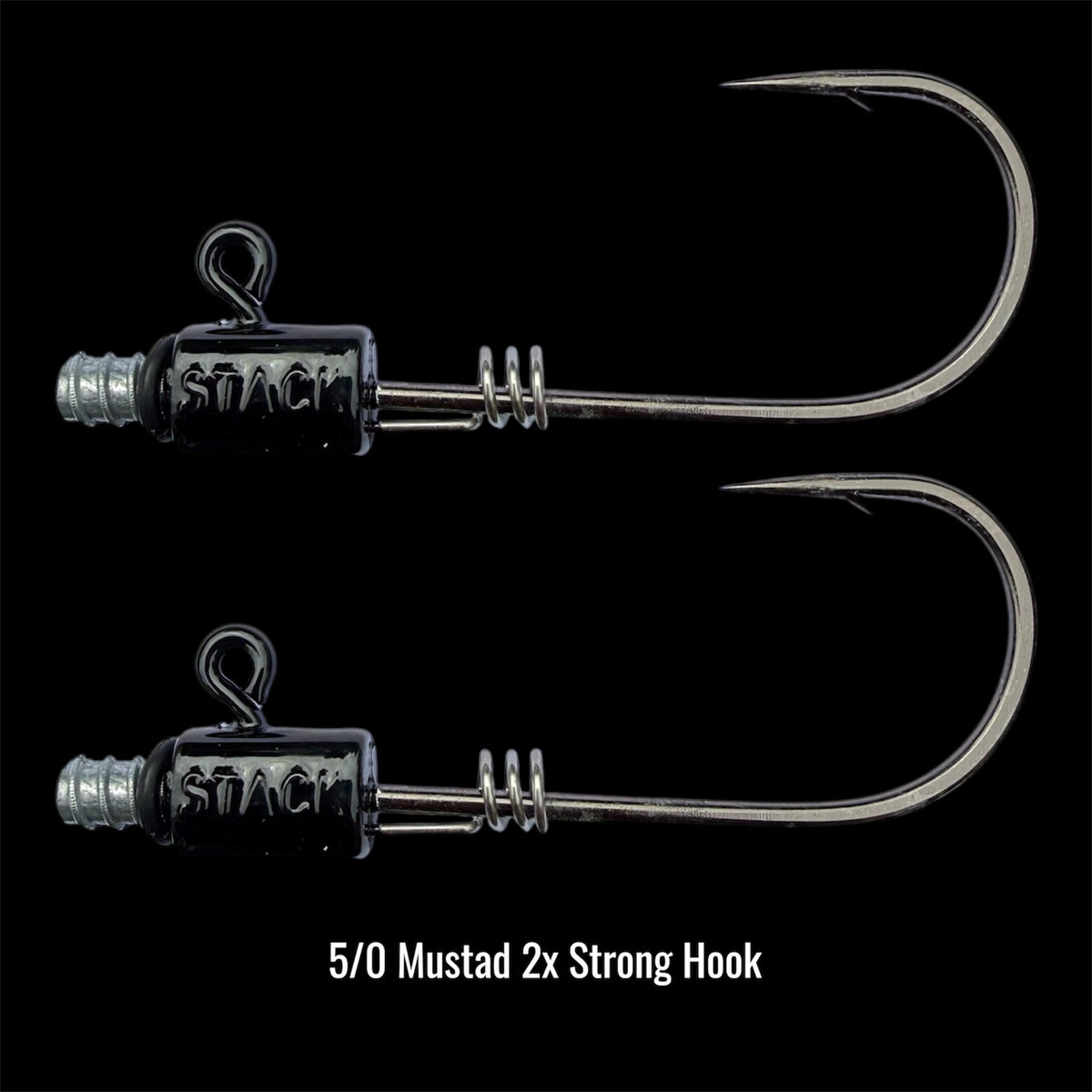 Replacement Hooks- 5/0 Screwy Head Jigs