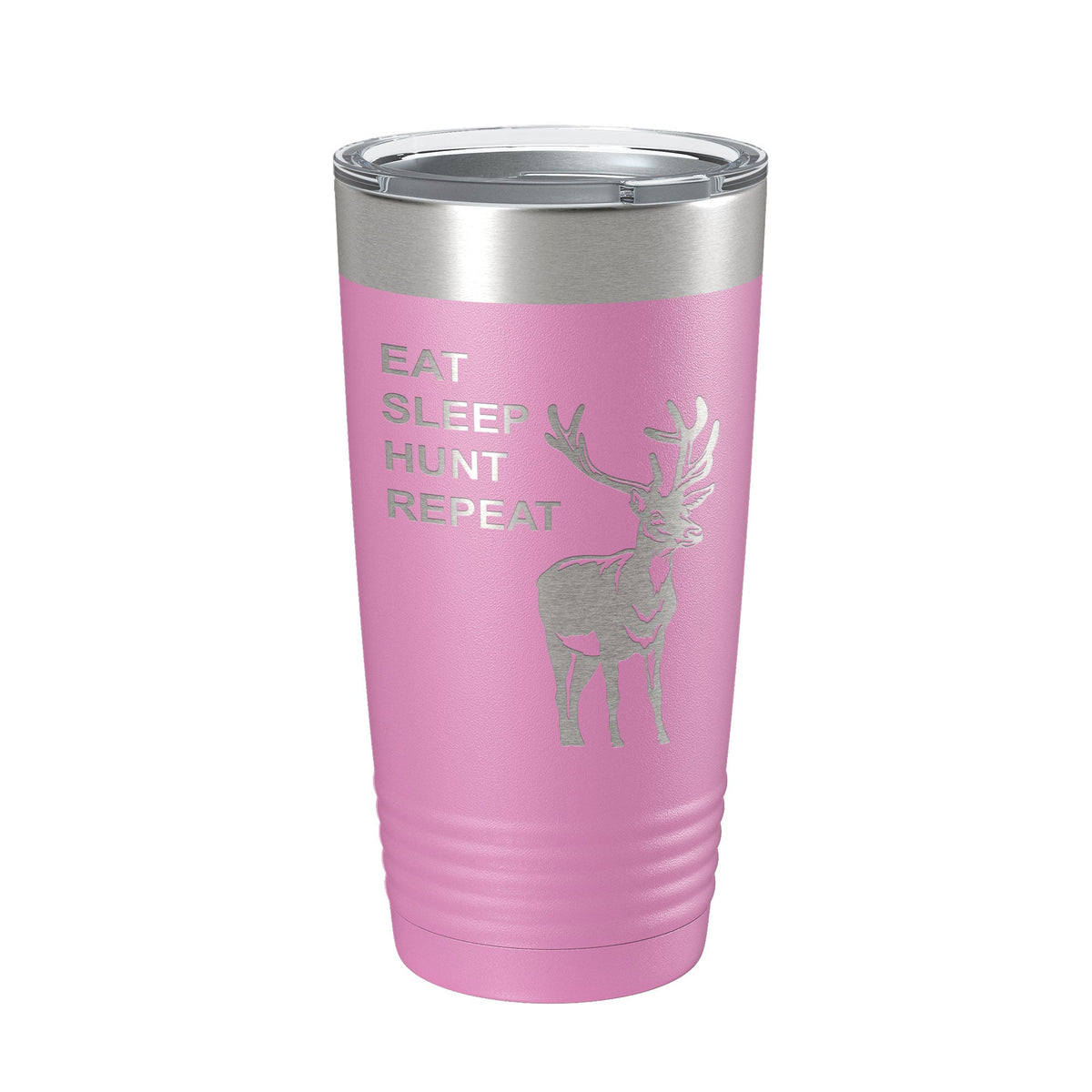 Deer Hunter Tumbler Eat Sleep Hunt Repeat Travel Mug Deer Hunting Insulated Laser Engraved Coffee Cup Gift 20 oz-14