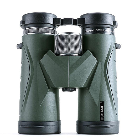 USCAMEL Binoculars 10x42 Waterproof Telescope Professional Hunting Optics Camping Outdoor (Army Green)