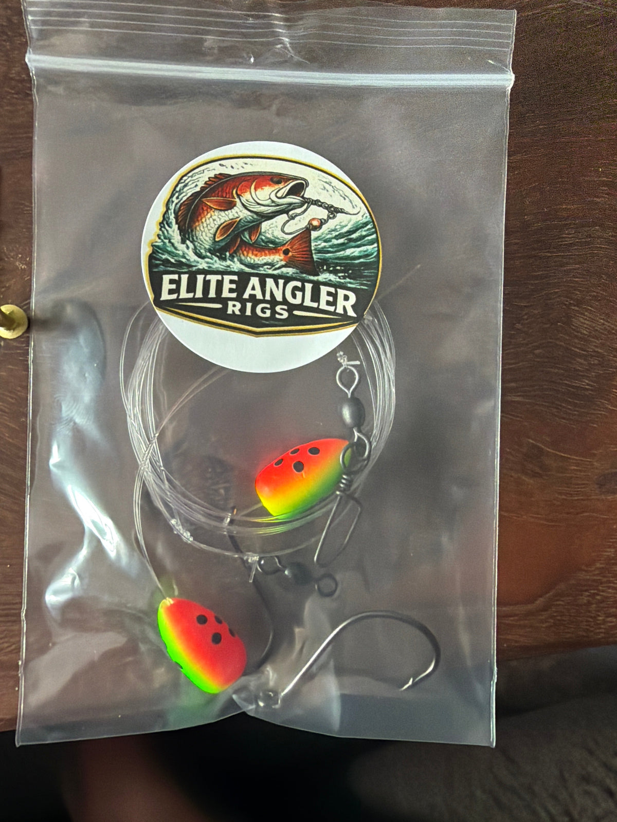 Pompano Rig - 2/0 Circle Hook with different color options.