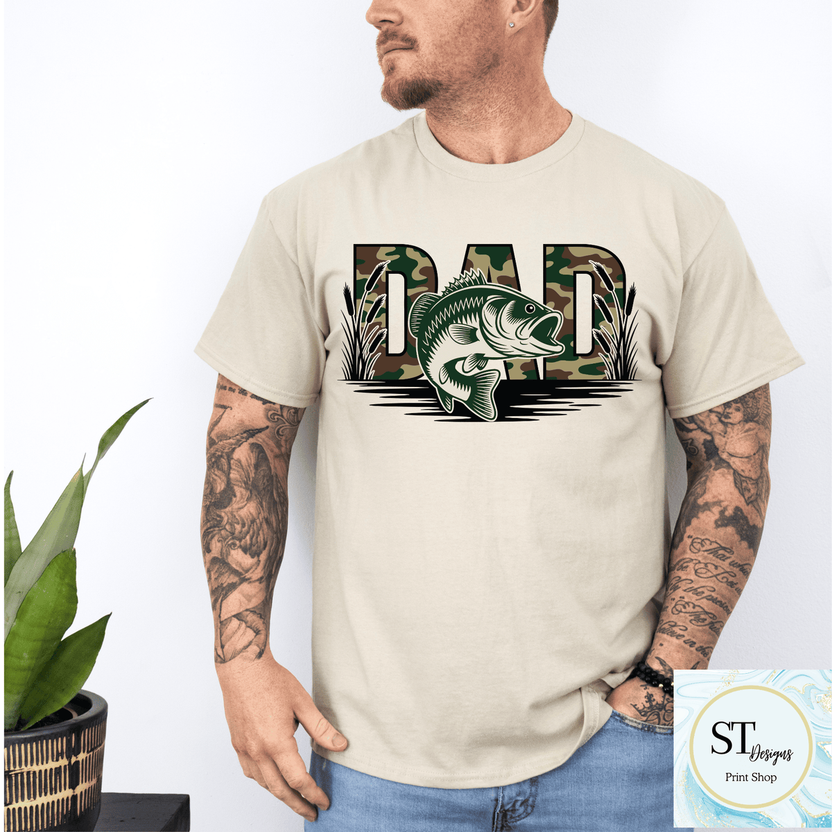 Camo Fishing Dad-7