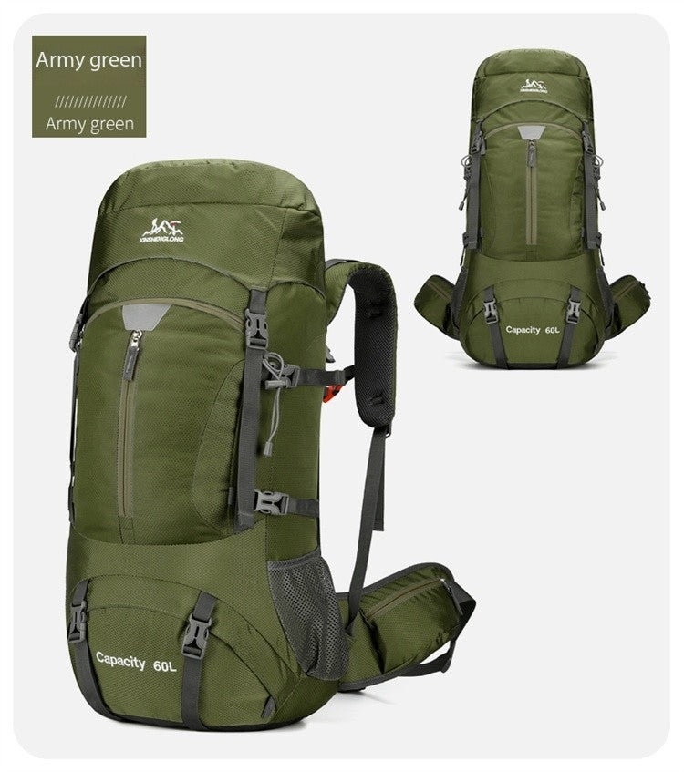 New Outdoor Mountaineering Bag Large Capacity Lightweight Waterproof Professional Hiking Camping Backpack
