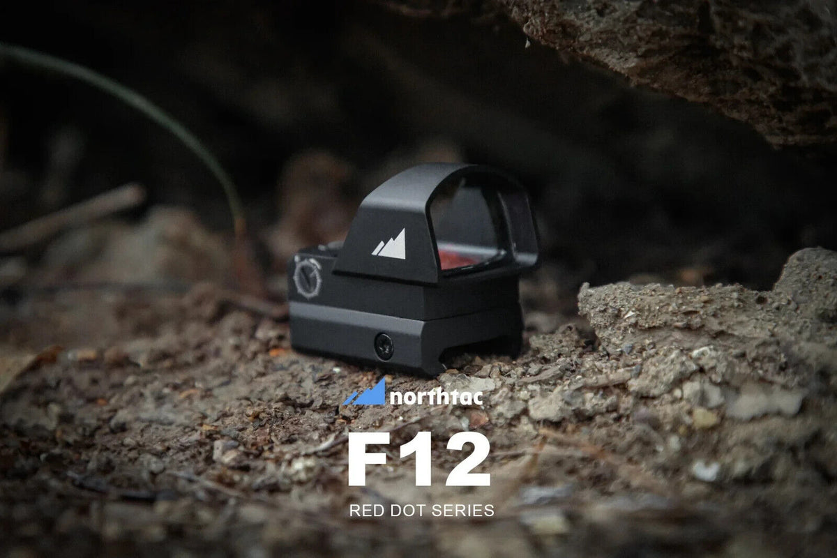 Ronnin F12, 2 MOA Micro Red Dot – RMR Footprint, Shake N’ Wake, IP67