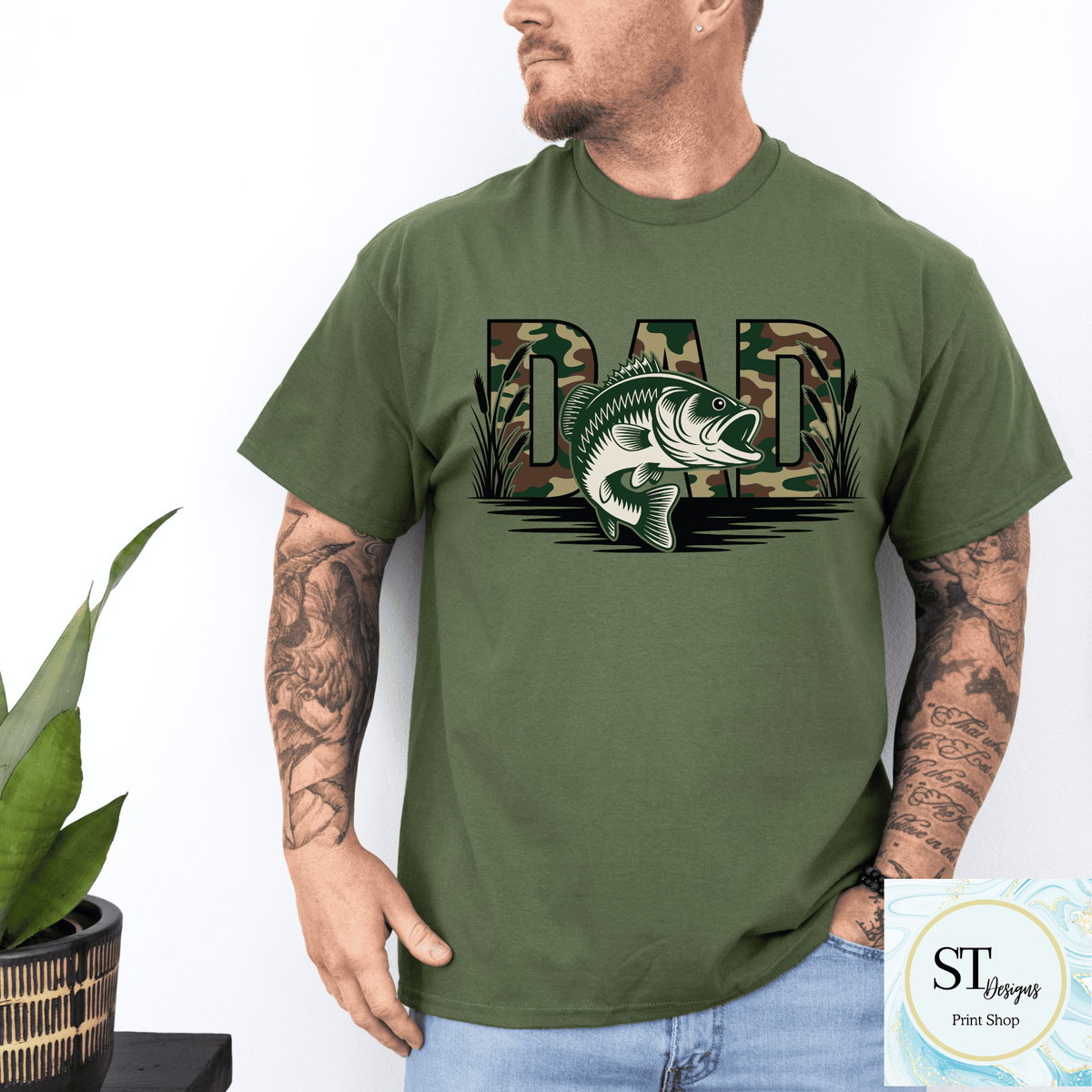 Camo Fishing Dad-1