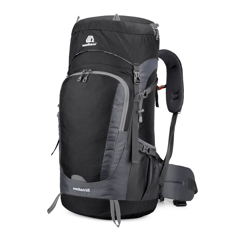 Mountaineering Nylon Hiking Camping Backpack Men