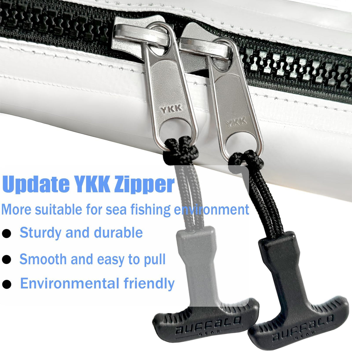60x20'' Fish Cooler Bag With YKK Zipper, Flat Bottom