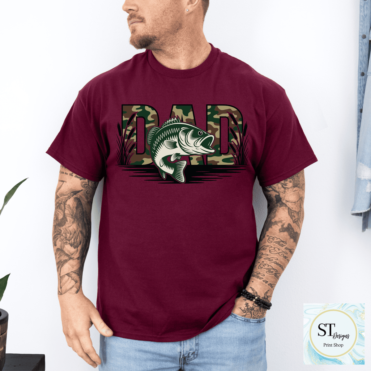Camo Fishing Dad-8
