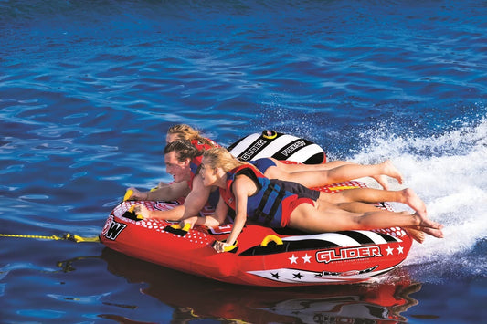 WOW Watersports Glider 3 Person 3P Towable with Flex Seating