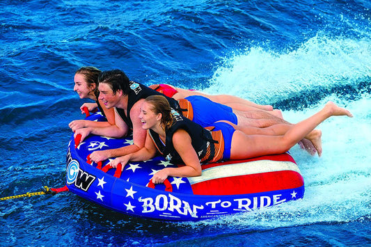 WOW Watersports Born to Ride 3 Person 3P Towable