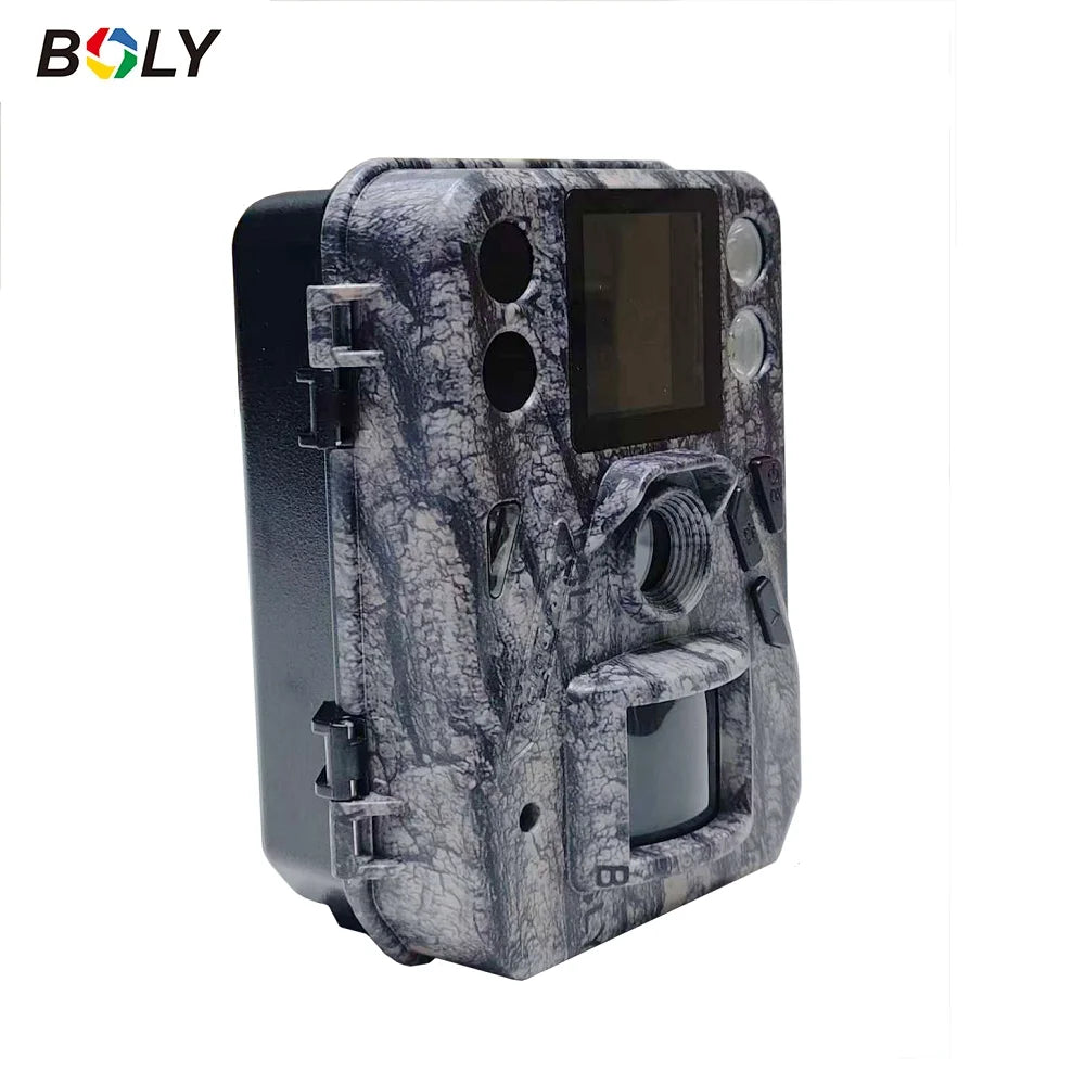 BolyGuard Trail Camera SG520-Plus 4K 37MP Dual Flash (Black IR&White LED) IP68 Hunting Wildlife Camera Night Vision Outdoor