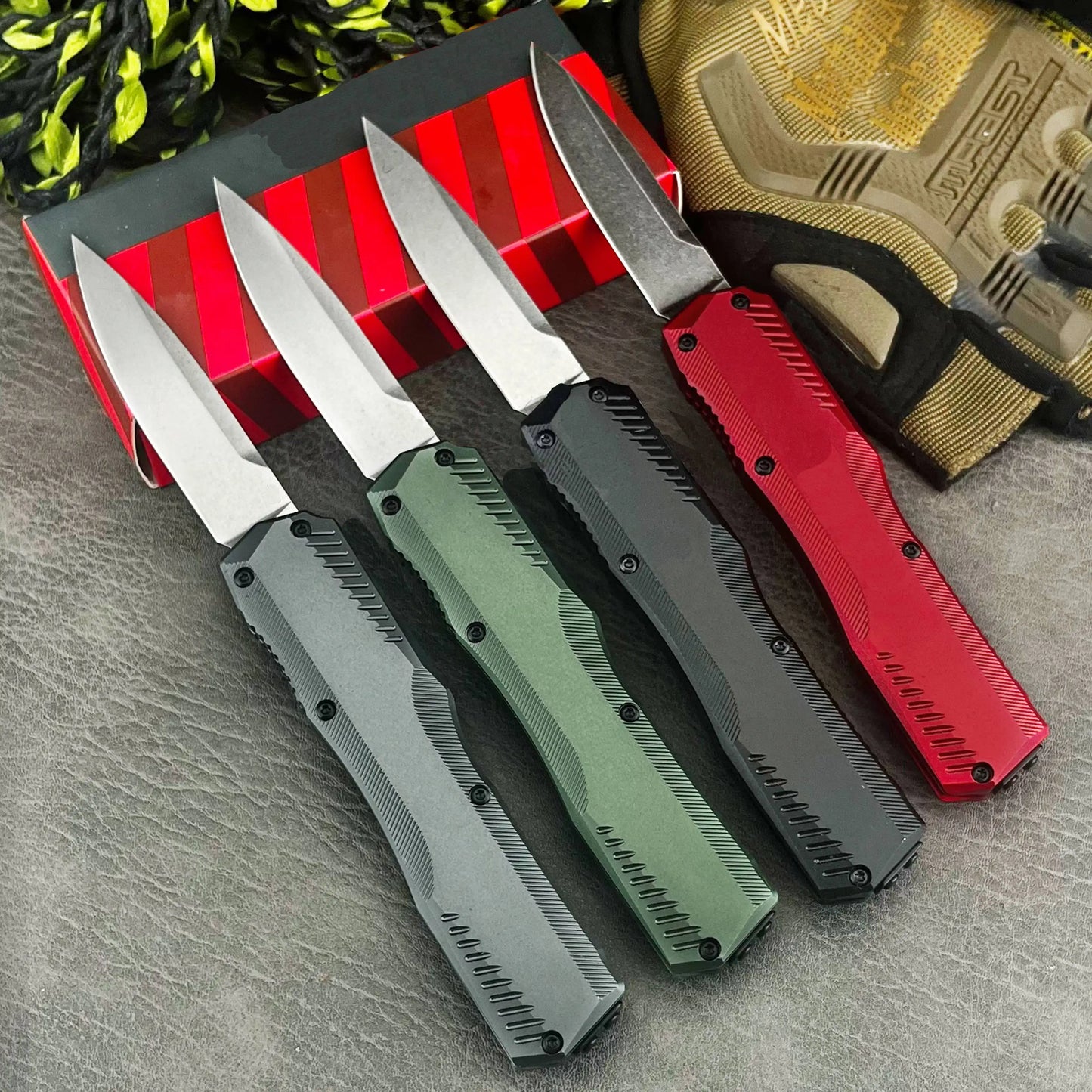 KS 9000 Outdoor Camping Folding Knife, K50 Pocket Knife with D2 Steel Blade & T6 Aluminum Handle, Multi-purpose Outdoor EDC Camping Tool, Ideal Gift for Friends