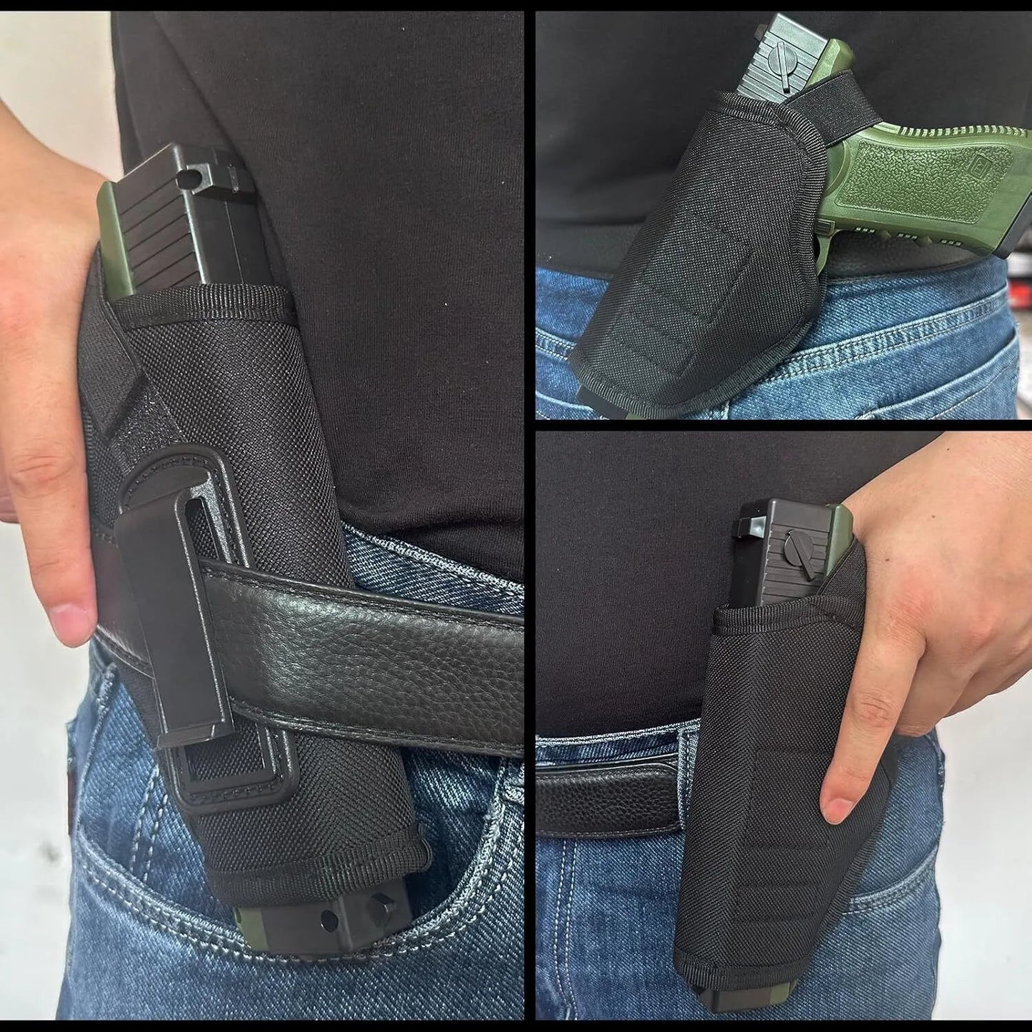Gun Holster Tactical Concealed Carry Left/right Hand Pistol IWB OWB Universal